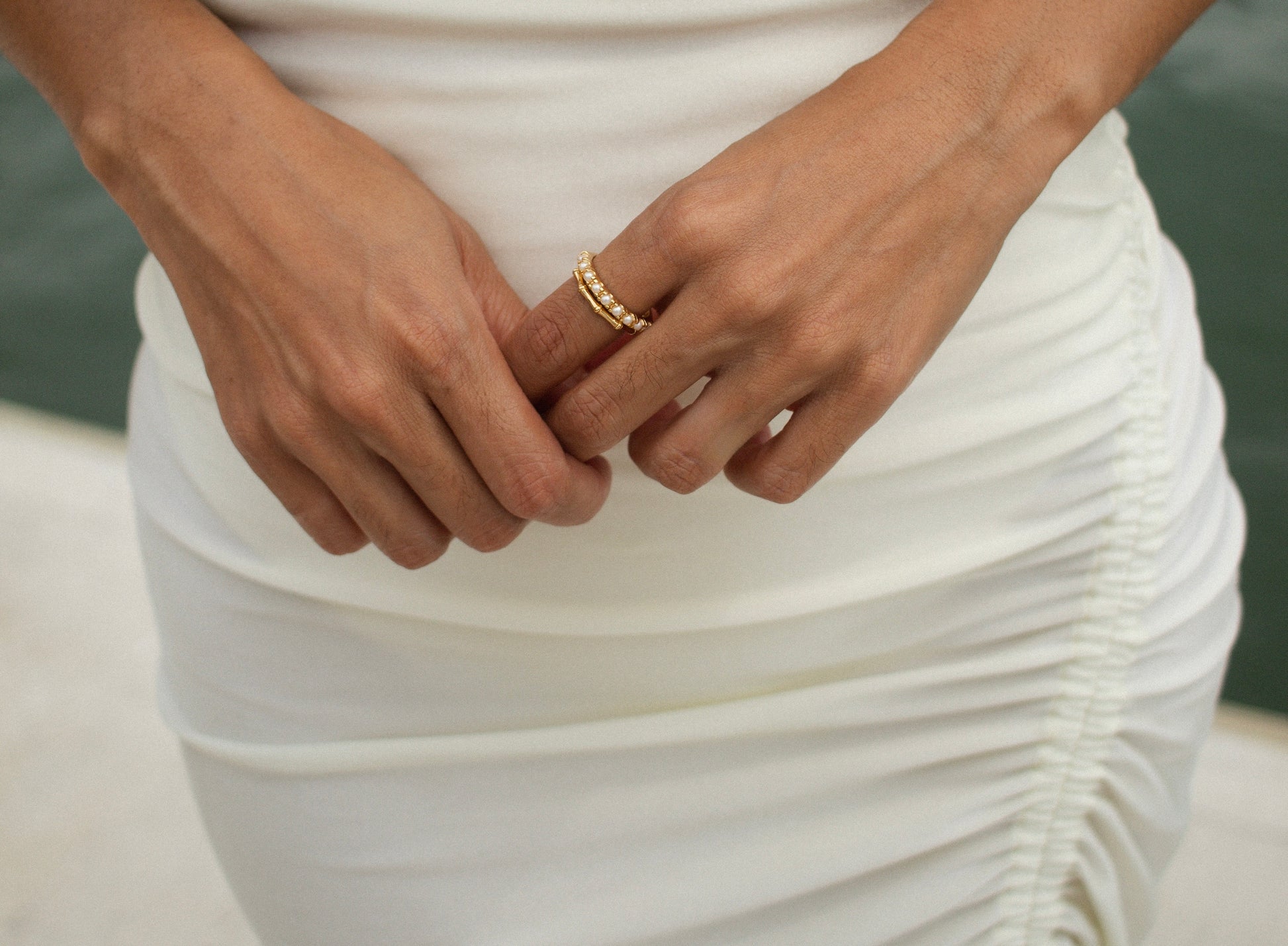 Velani Jewelry Mini Freshwater Pearl Ring