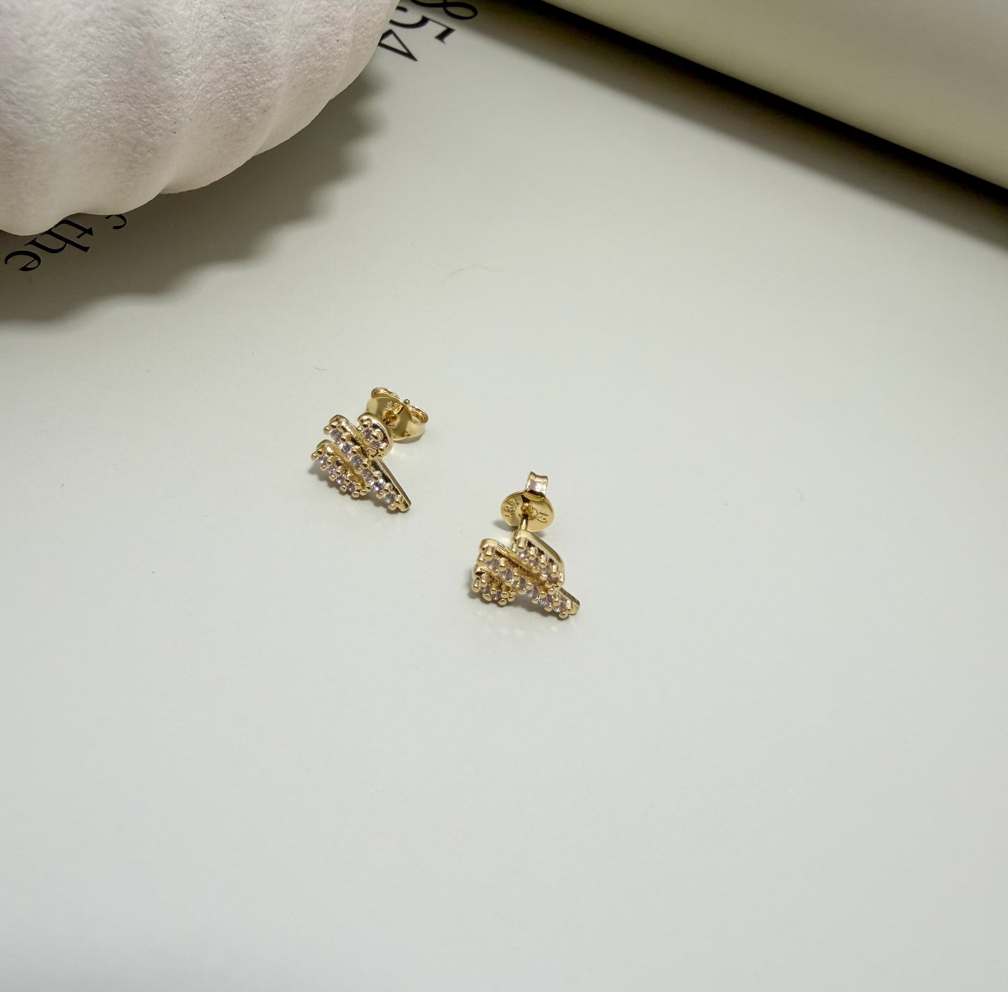 Velani Jewelry Desert Cactus CZ Stud Earrings
