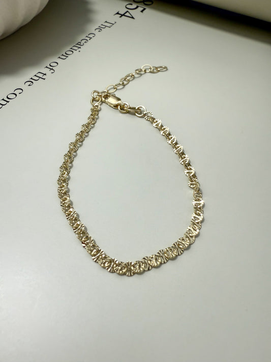 Velani Jewelry Diamond Cut Mariner Bracelet