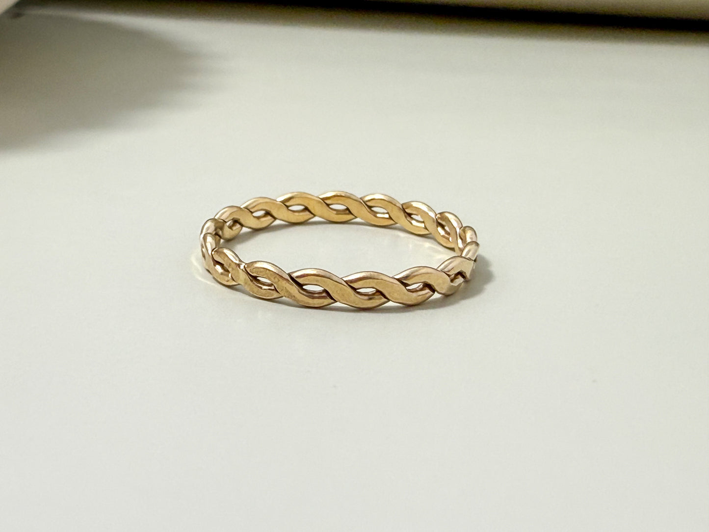 Velani Jewelry Woven Stackable Ring