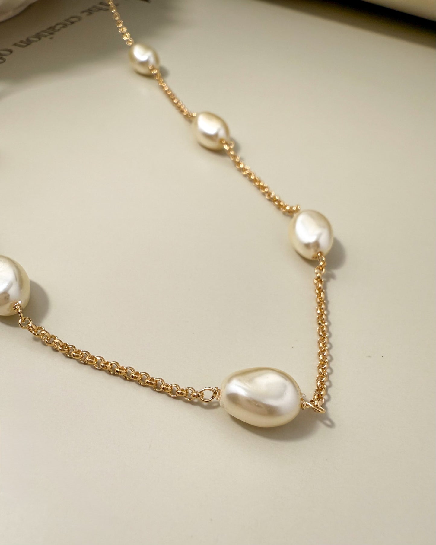 Velani Jewelry 6 Baroque Pearl Necklace