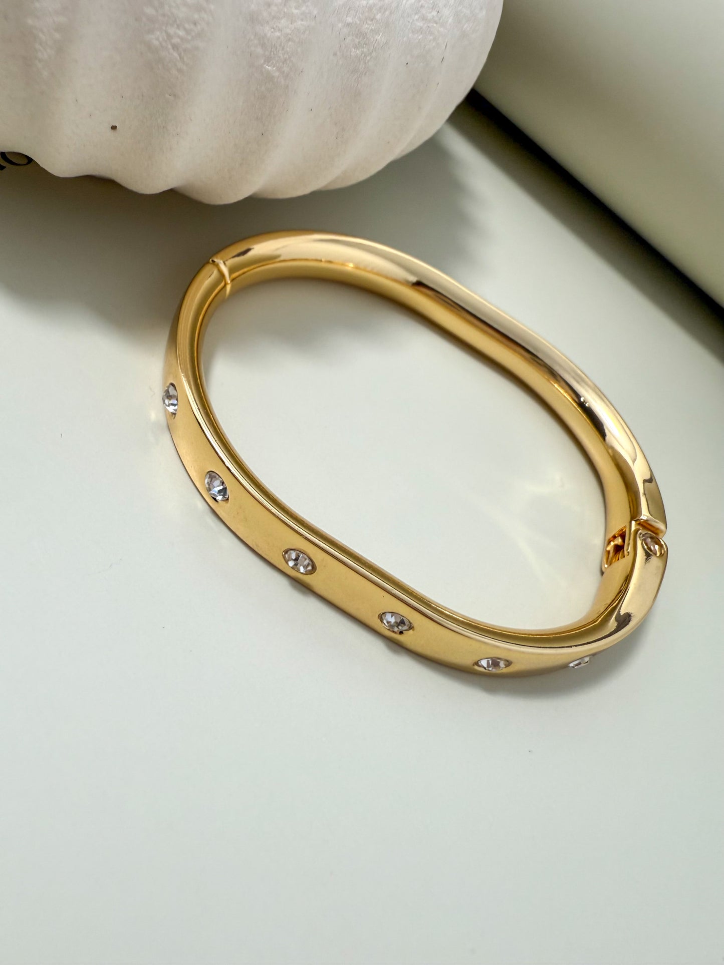 Velani Jewelry Arc Bangle Bracelet