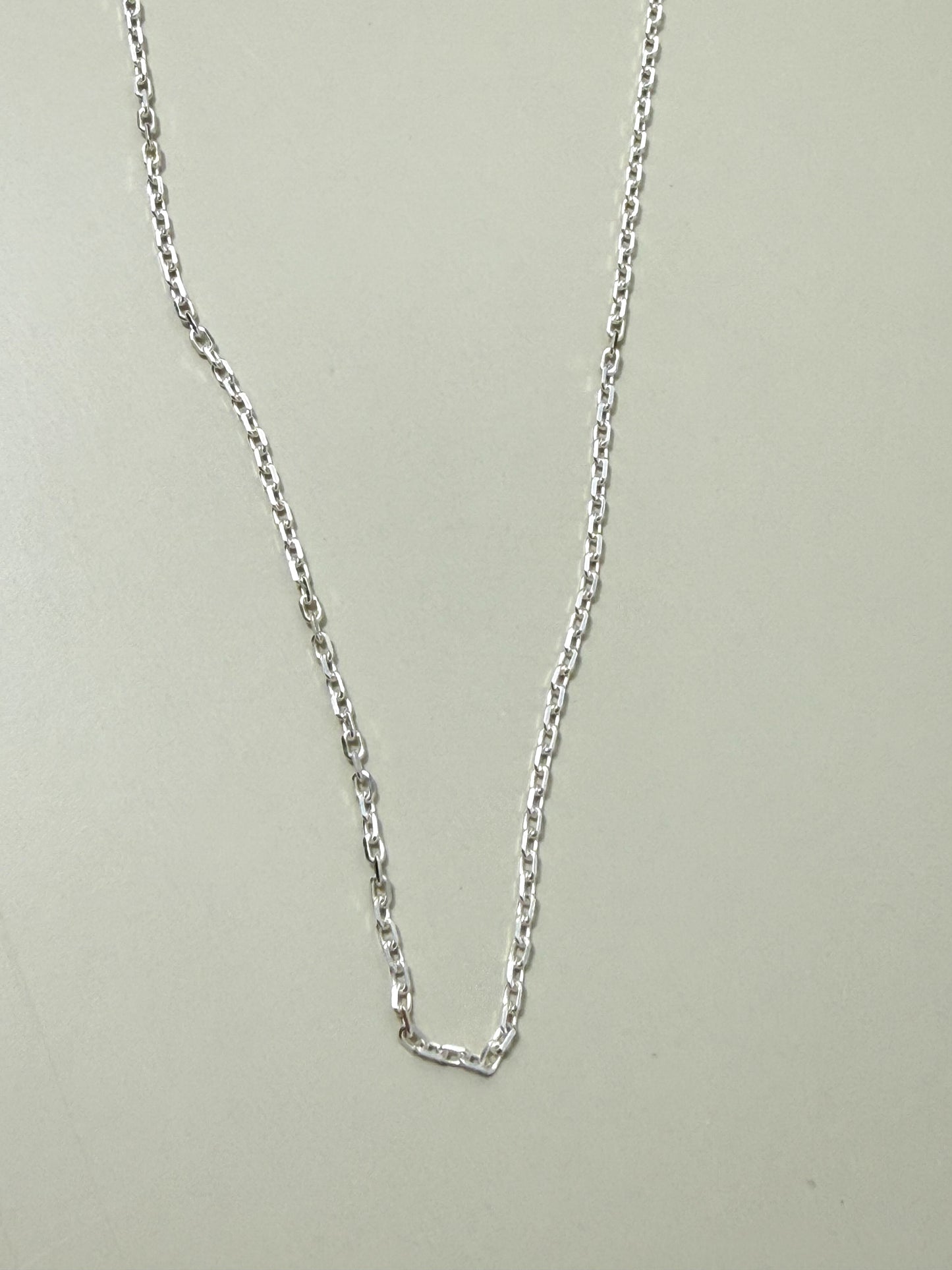Velani Jewelry Diamond Cut Cable Chain Sterling Silver