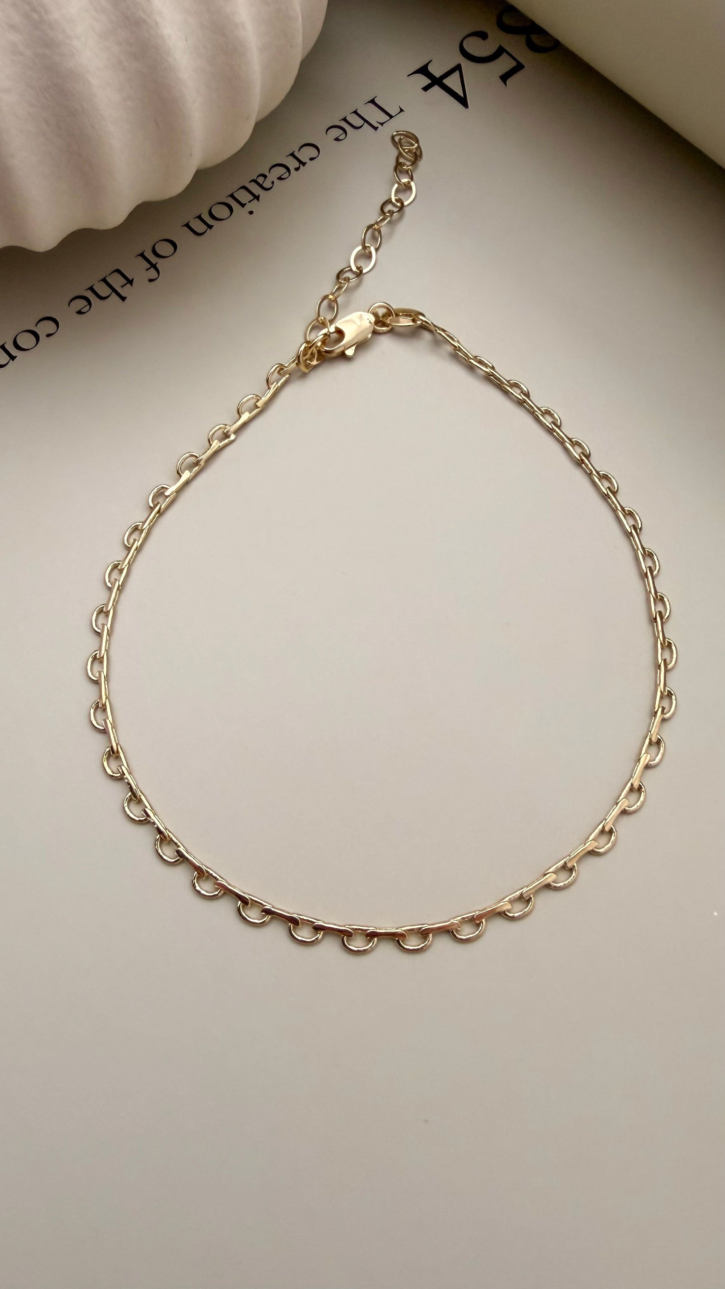 Velani Jewelry Lace Chain Anklet