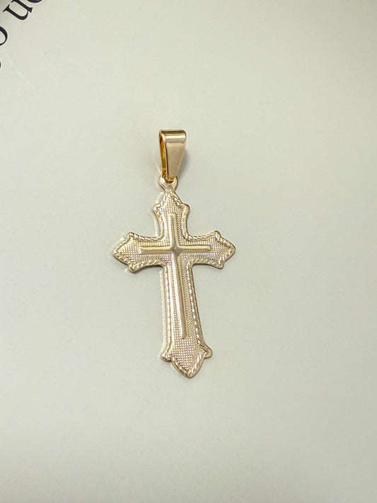 Velani Jewelry Sanctus Cross Pendant