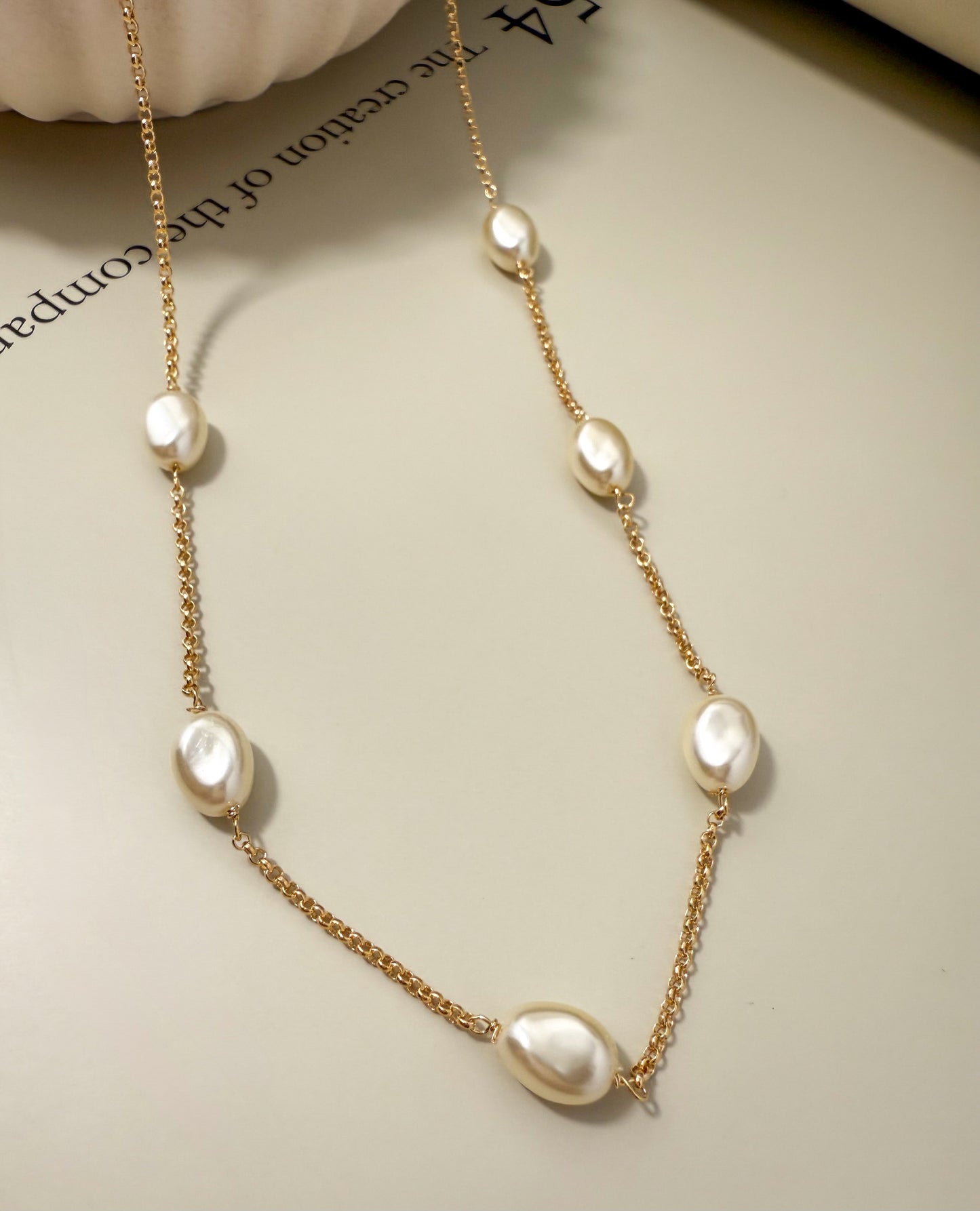 Velani Jewelry 6 Baroque Pearl Necklace