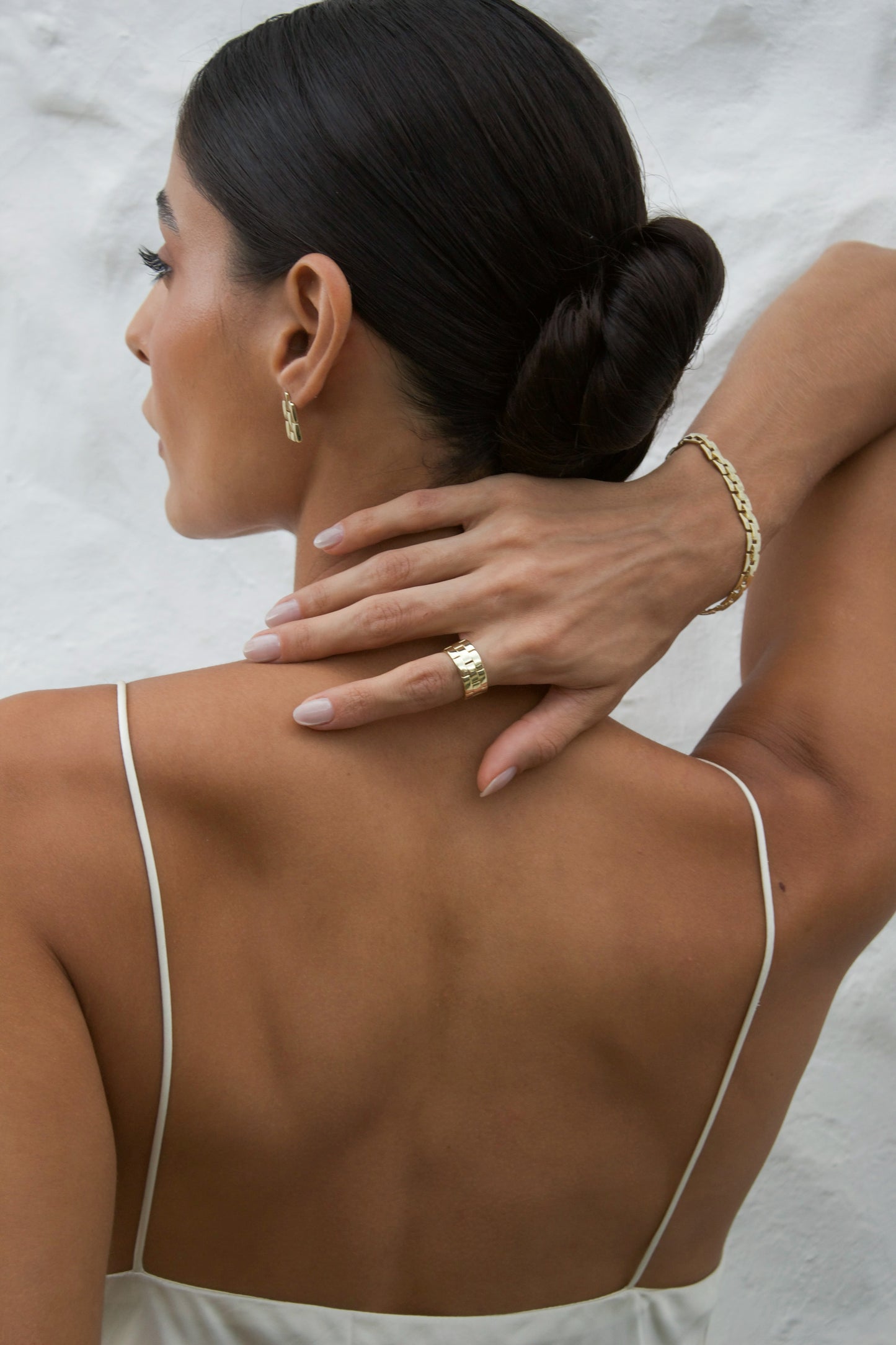 Velani Jewelry Watch Link Stud Earrings