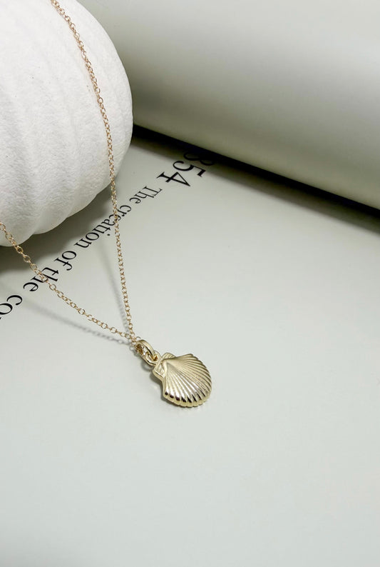 Velani Jewelry Mini Shell Pearl Necklace