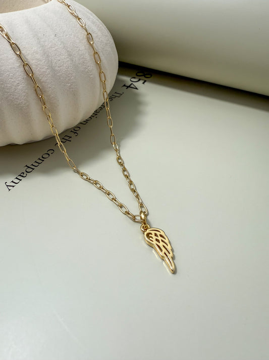 Velani Jewelry Guardian Wing Necklace