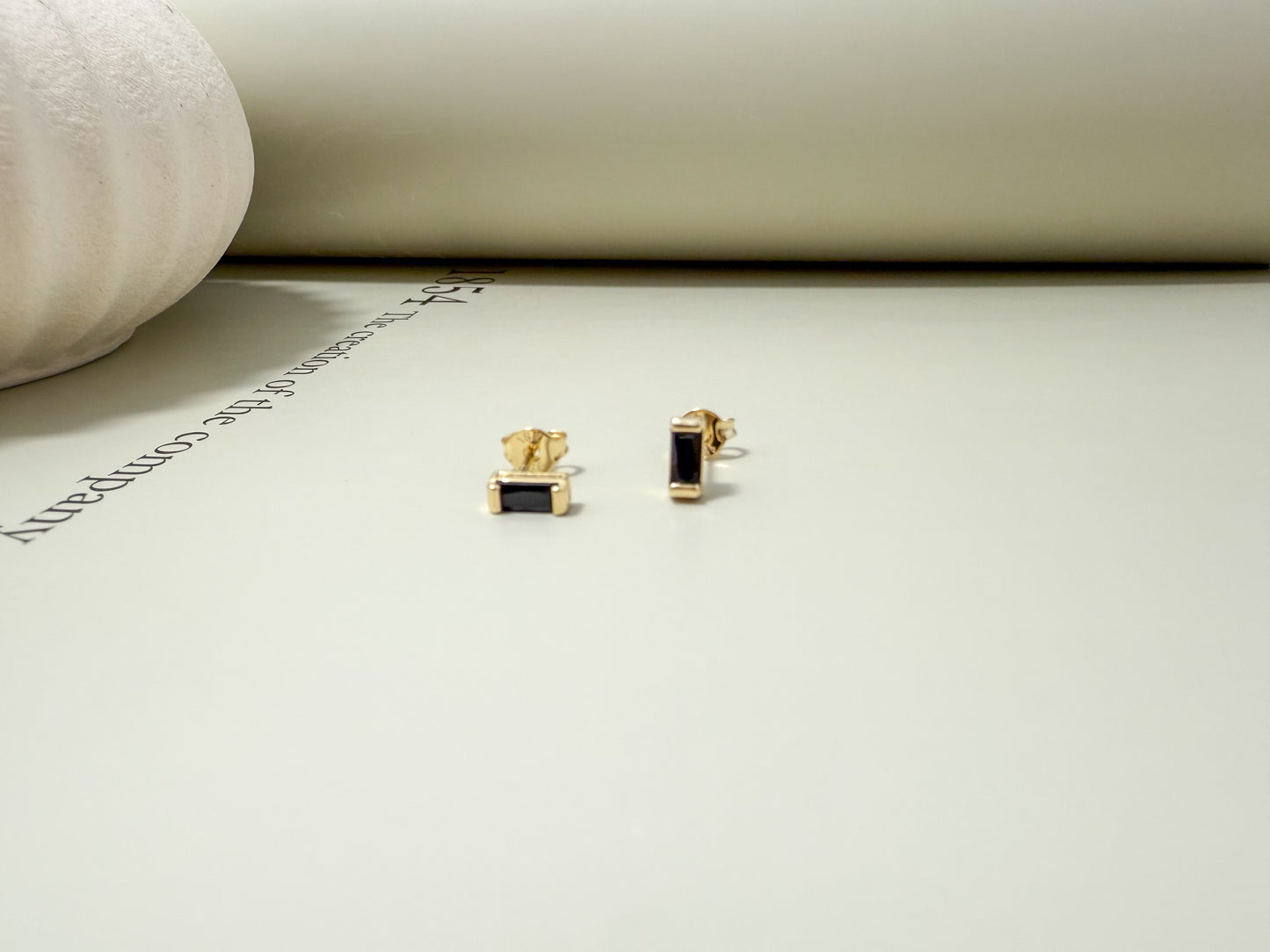 Velani Jewelry Baguette CZ Earrings
