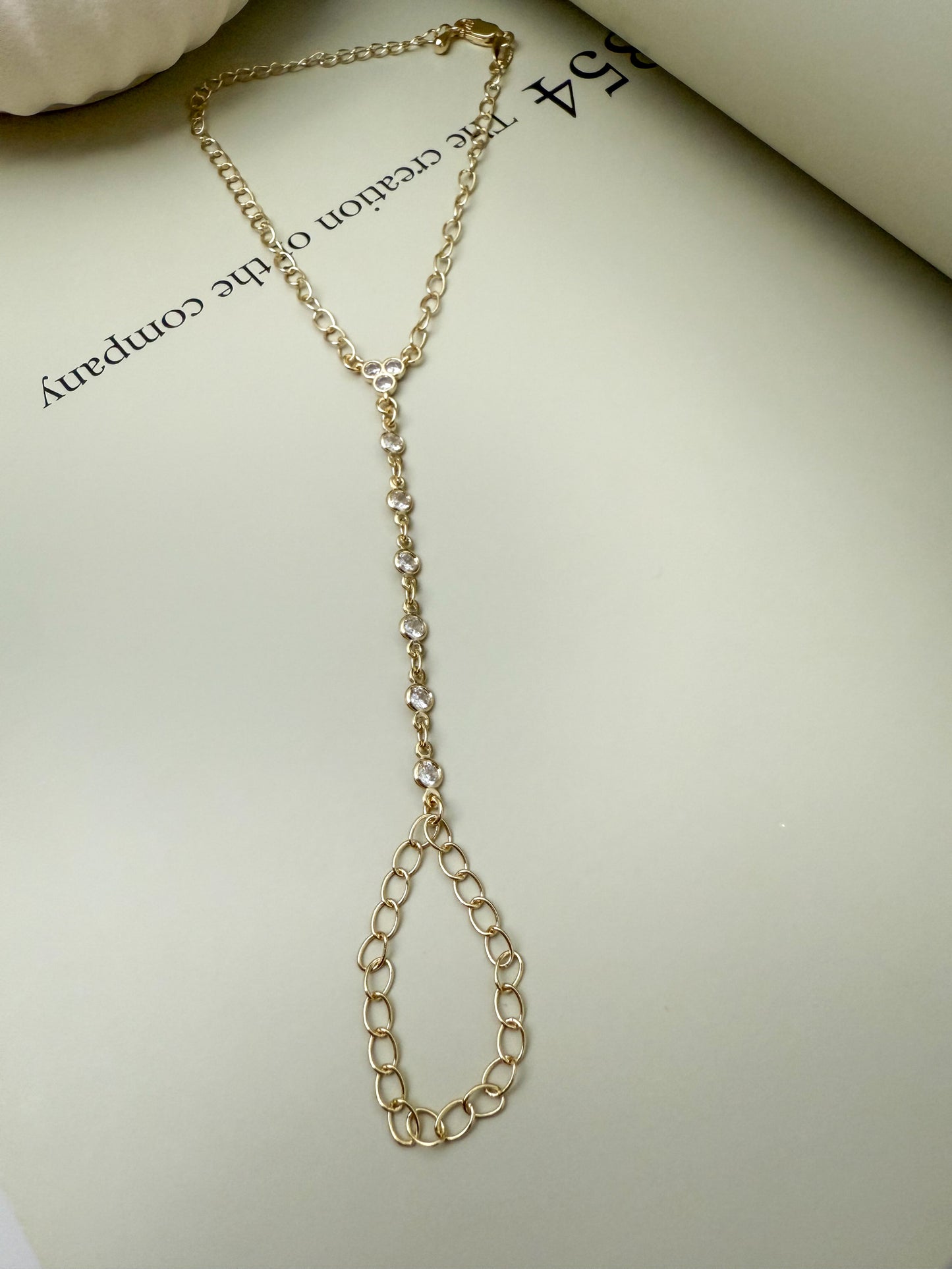 Velani Jewelry Fancy Hand Chain