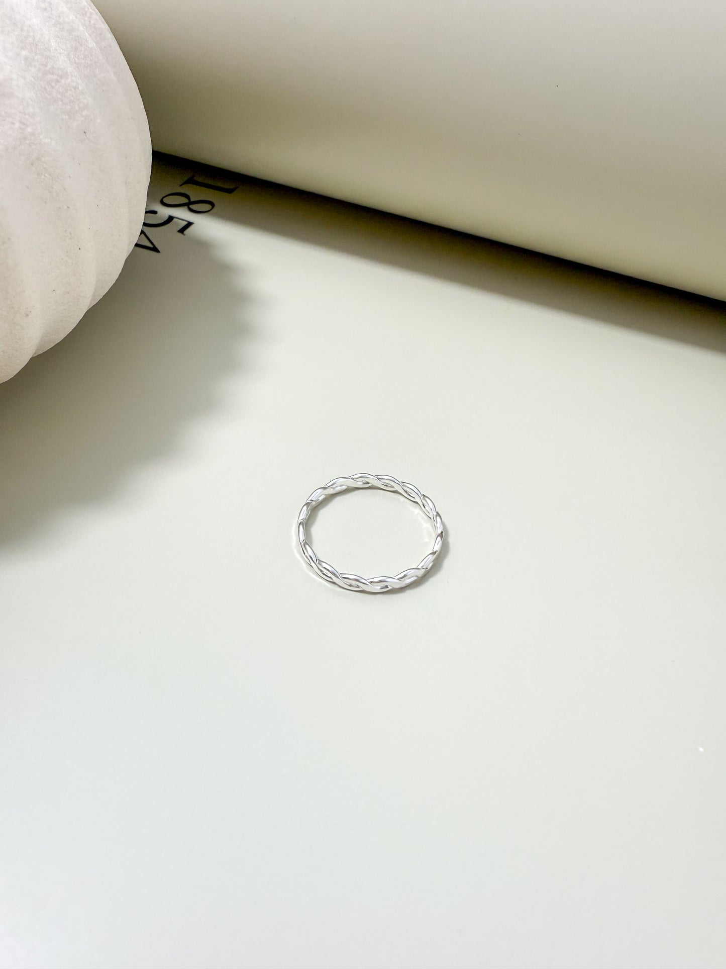 Velani Jewelry Woven Stackable Ring