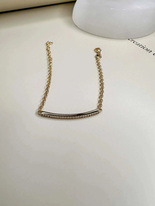 Velani CZ Bar Bracelet