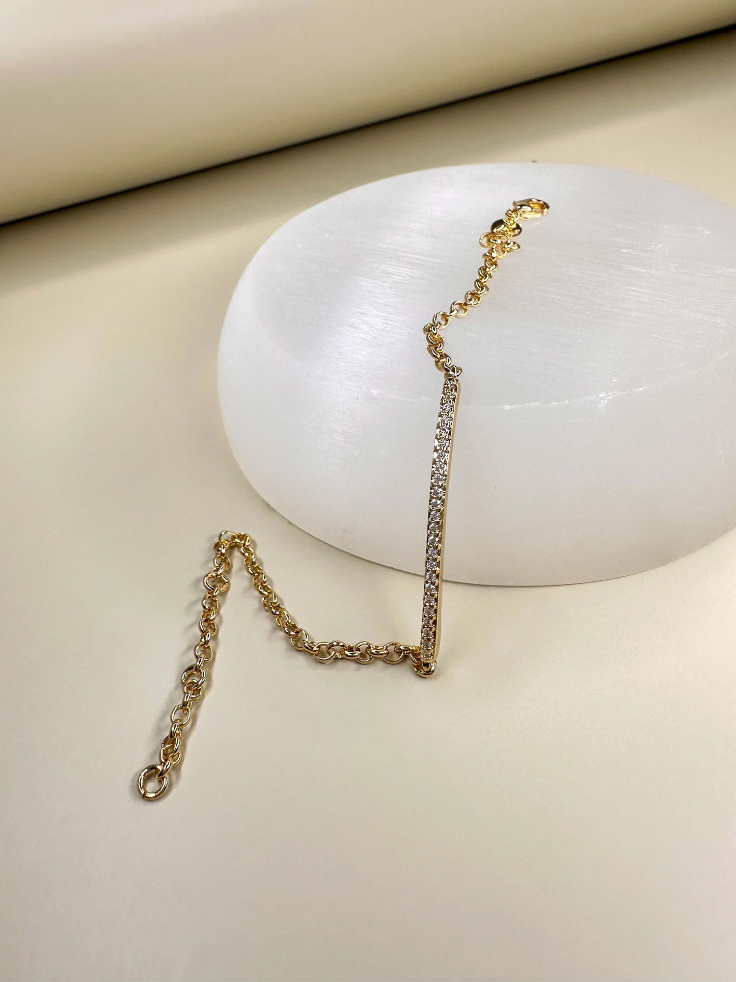 Velani CZ Bar Bracelet