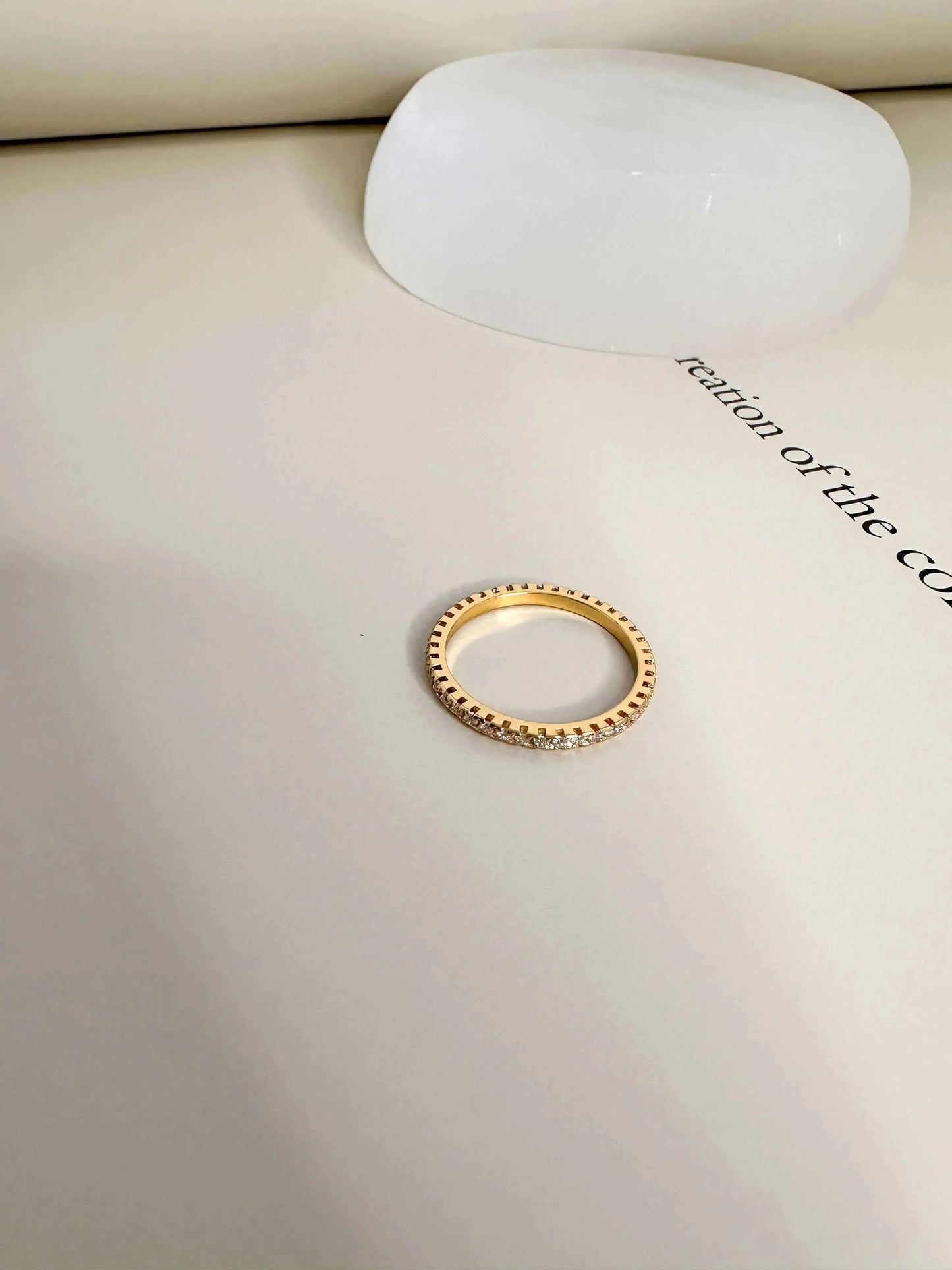 Velani Cz Eternity Band Ring