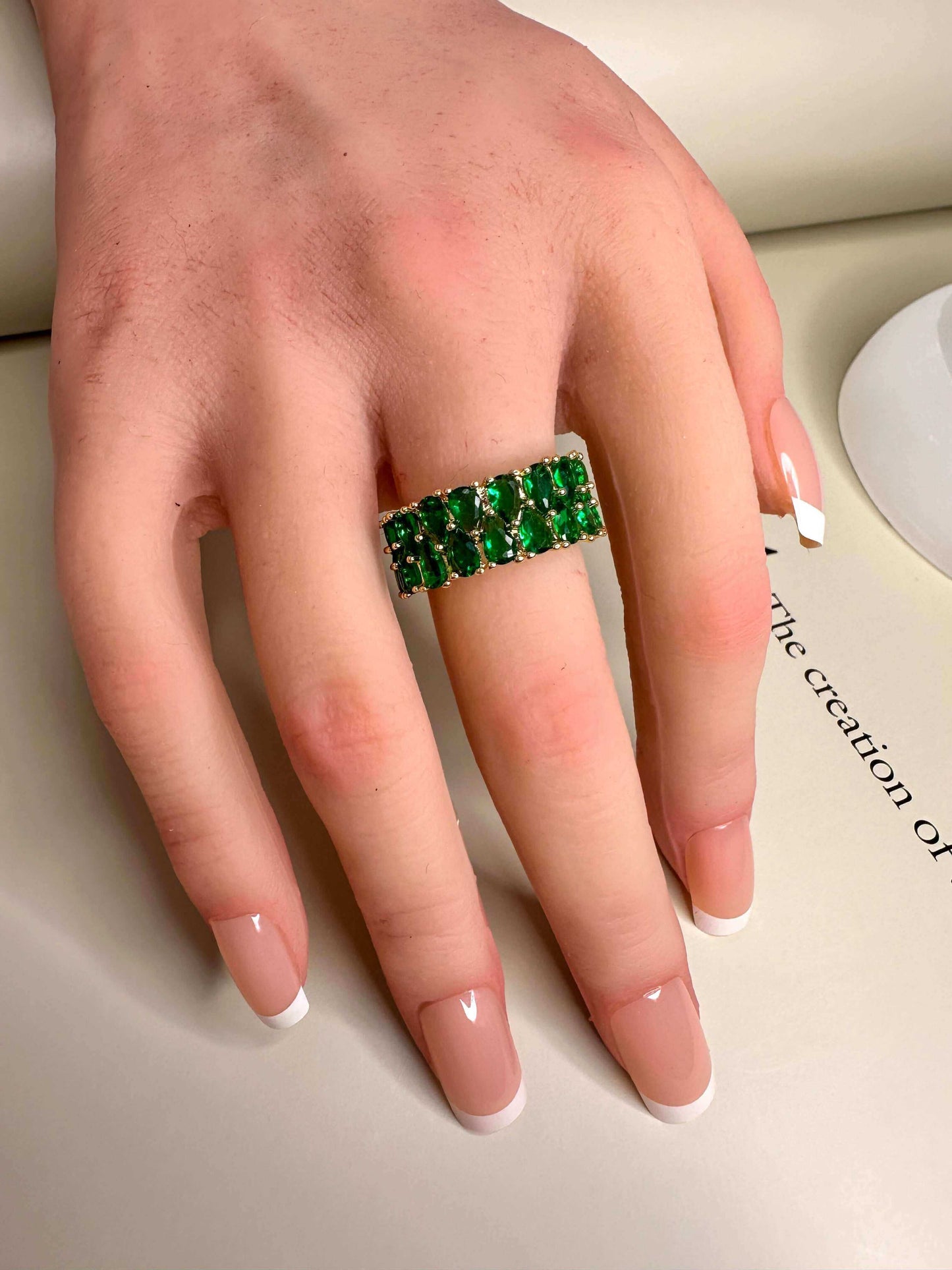 Velani Double Row Ring