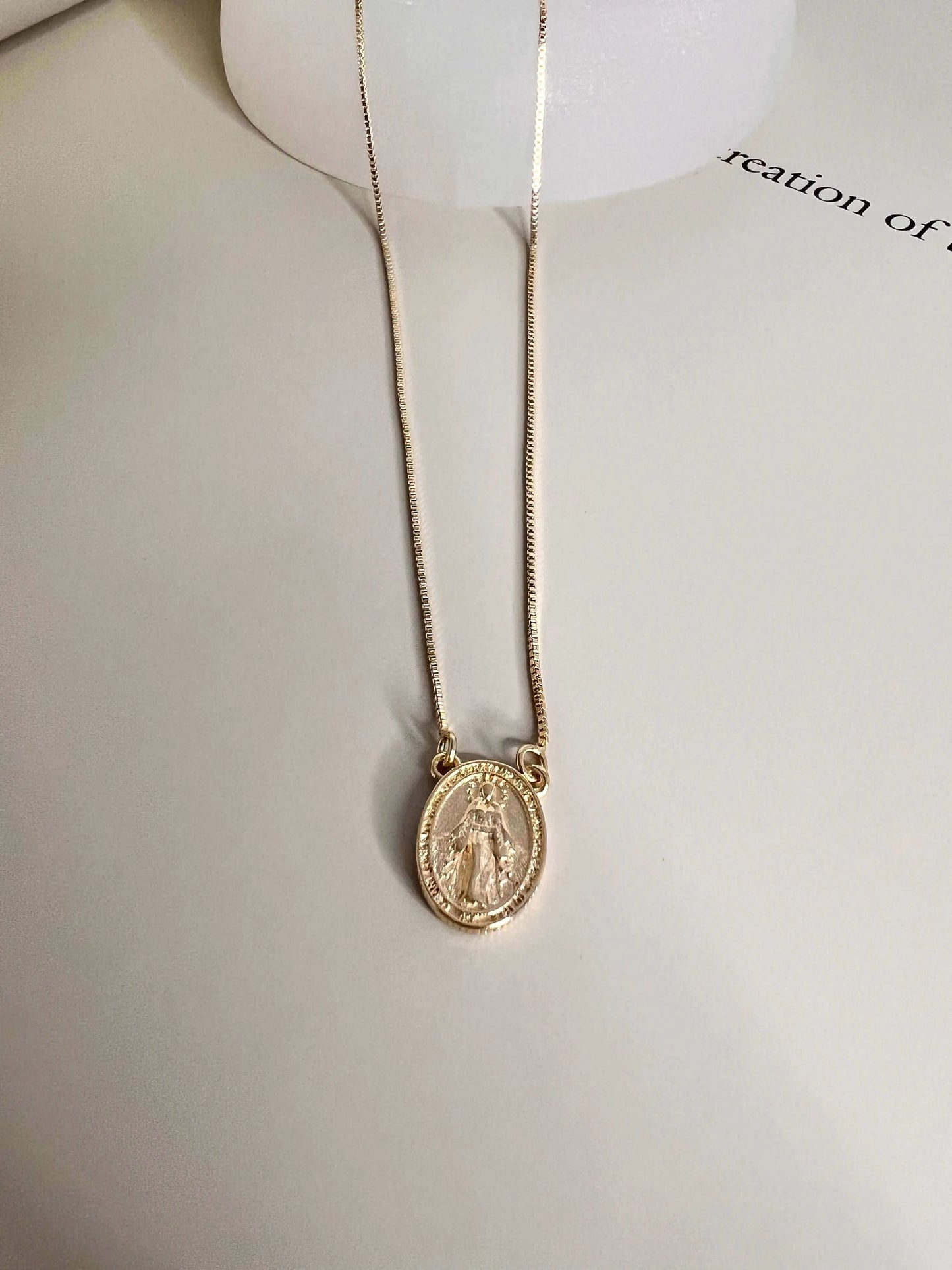 Velani Double Sided Lady of Grace Medal