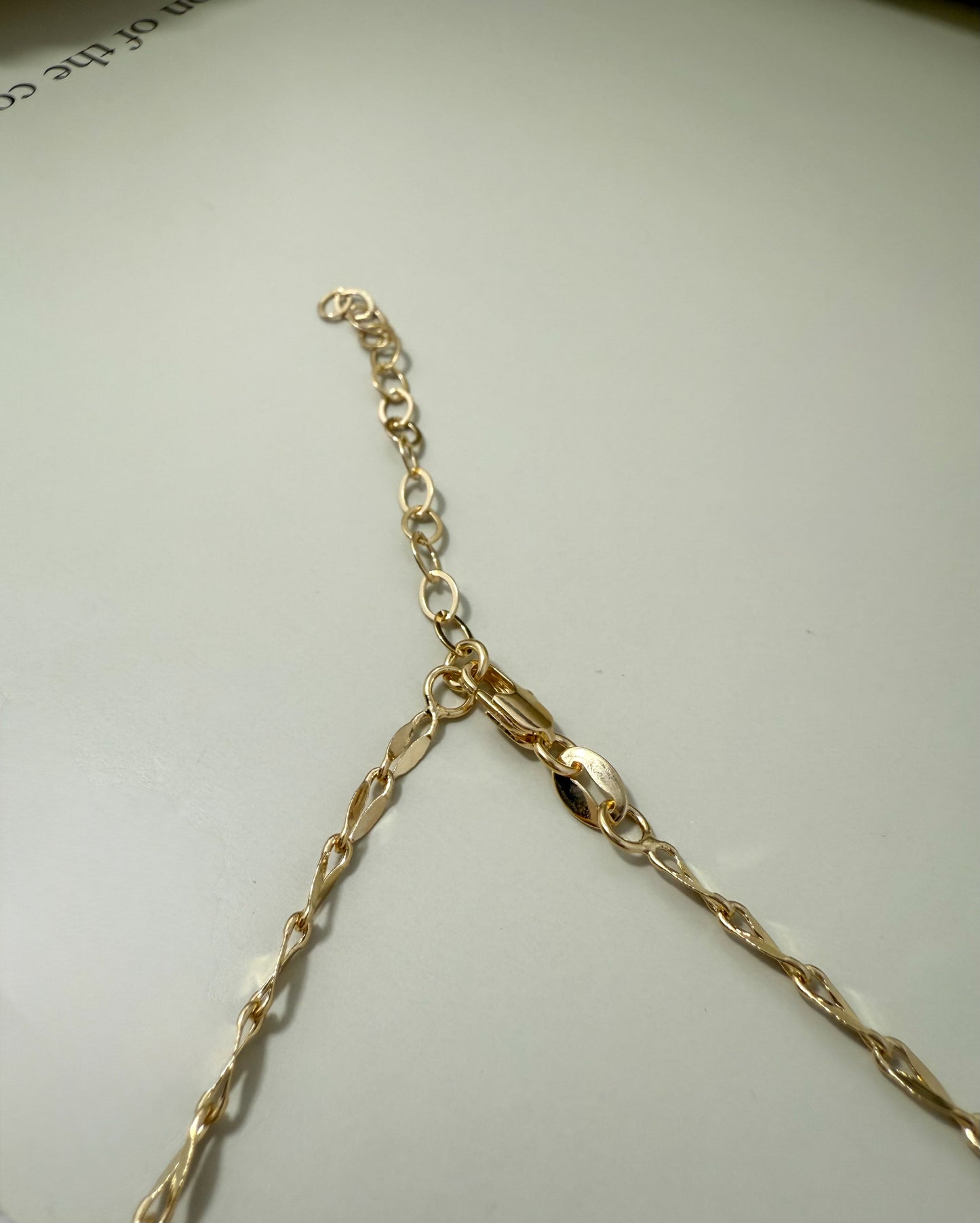 Velani Jewelry Corrente Luxe Anklet