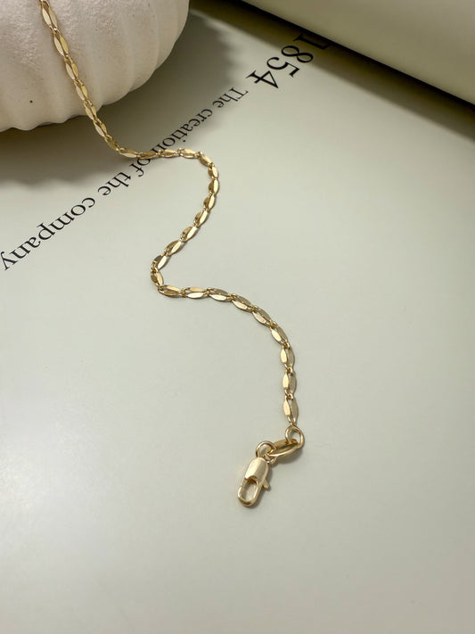 Velani Jewelry Corrente Luxe Anklet