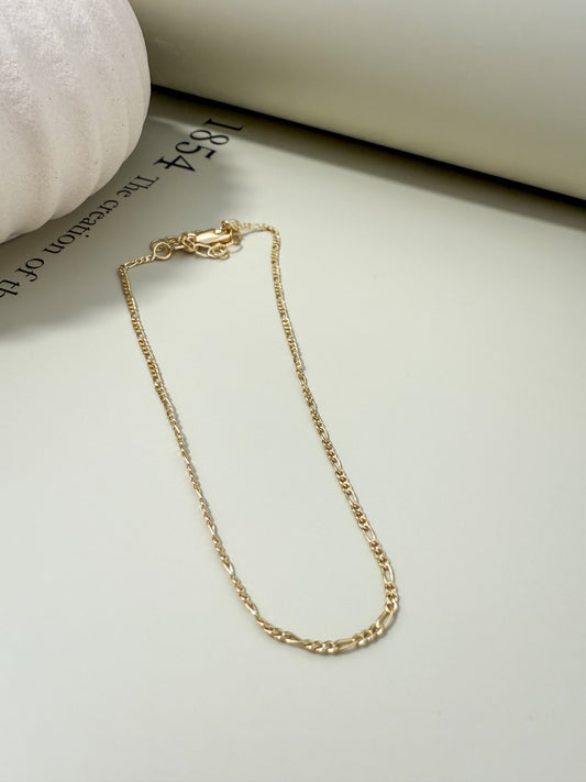 Velani Jewelry Dainty Figaro Anklet