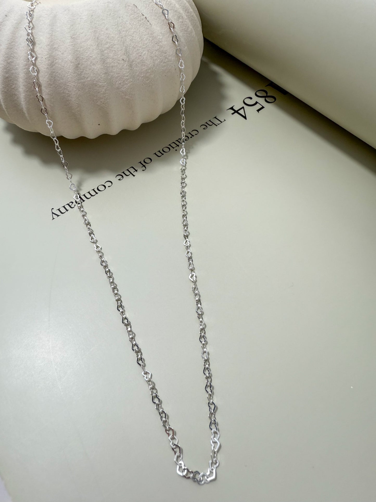 Velani Jewelry Gold Filled Dainty Flat Heart Necklace