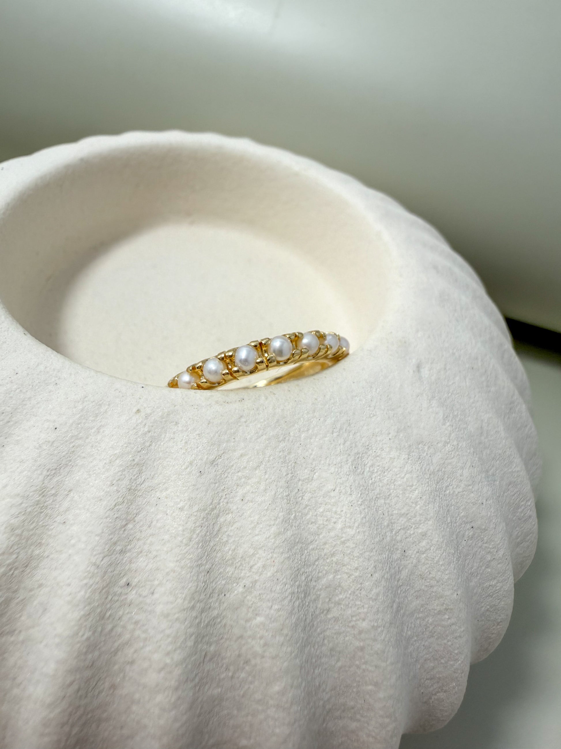 Velani Jewelry Mini Freshwater Pearl Ring