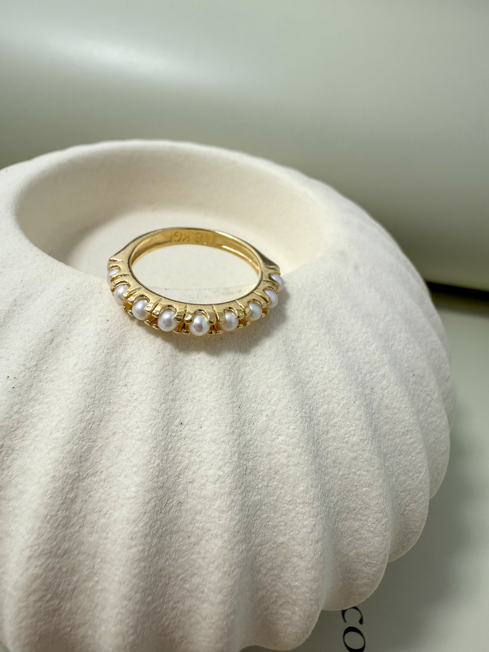 Velani Jewelry Mini Freshwater Pearl Ring