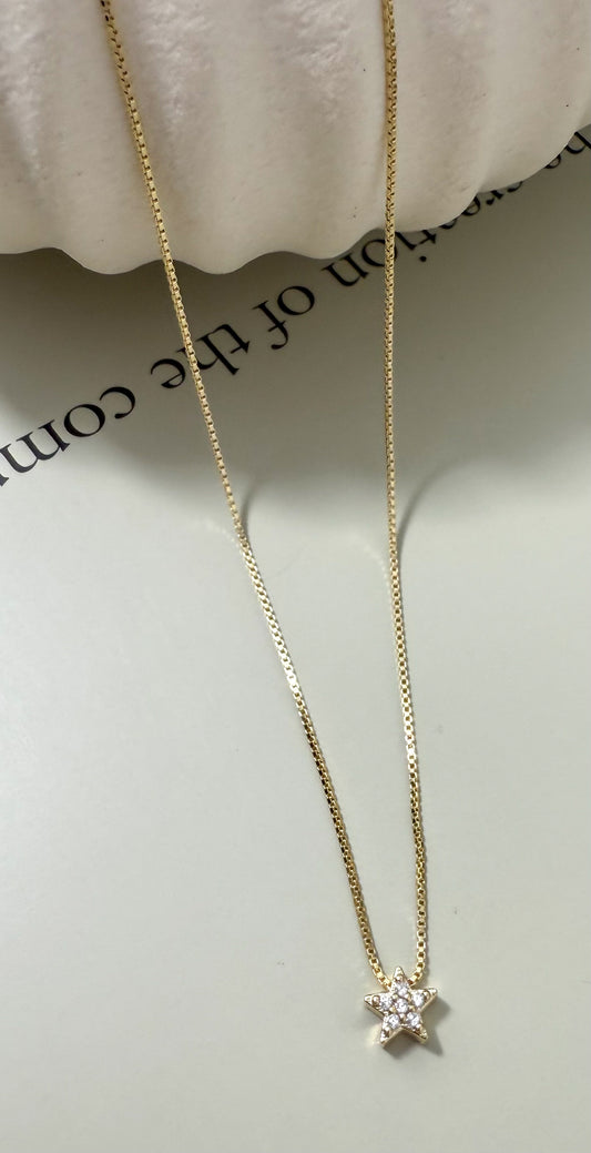 Velani Jewelry Mini Star Necklace