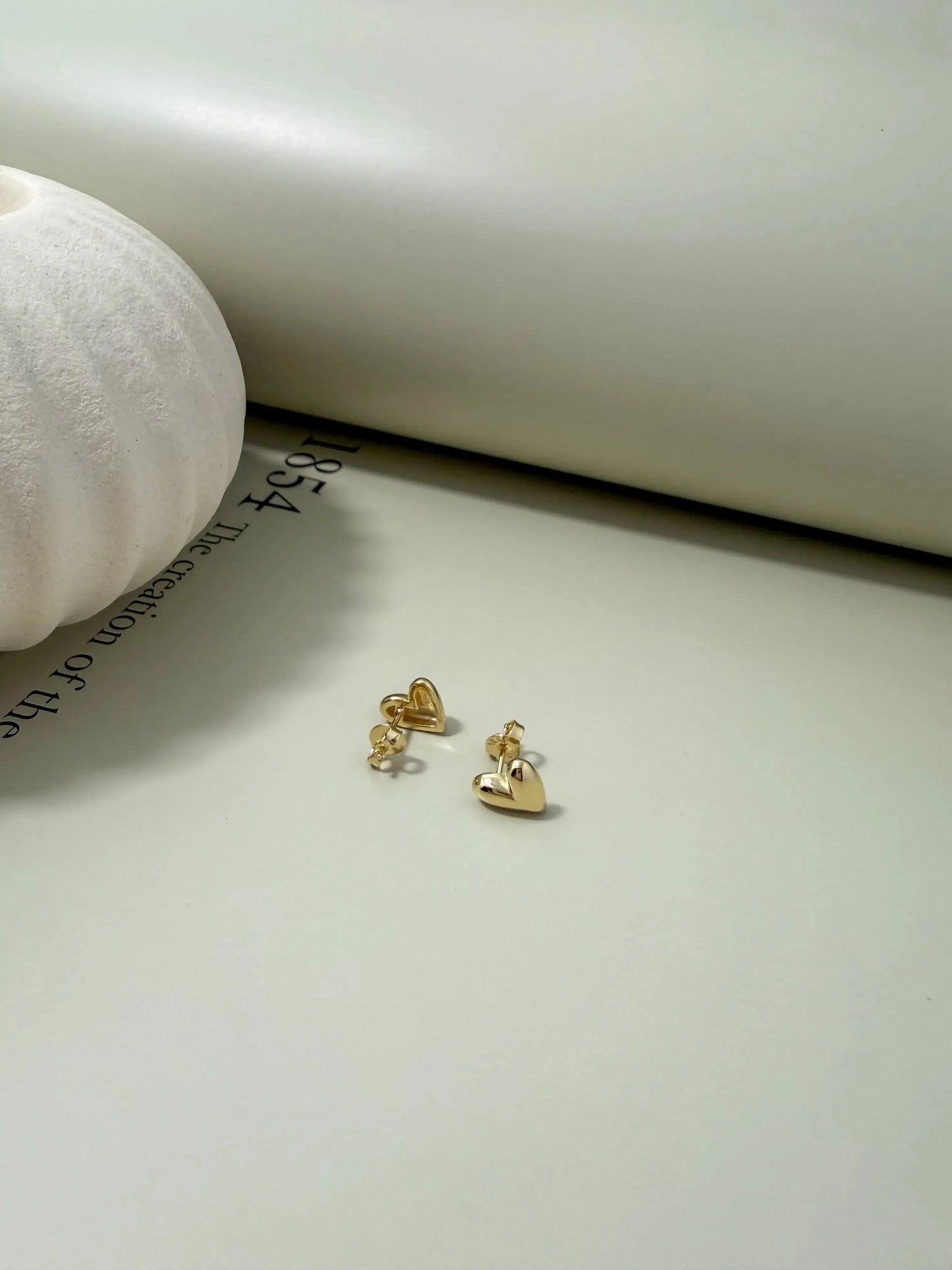 Velani Jewelry My Heart Stud Earrings