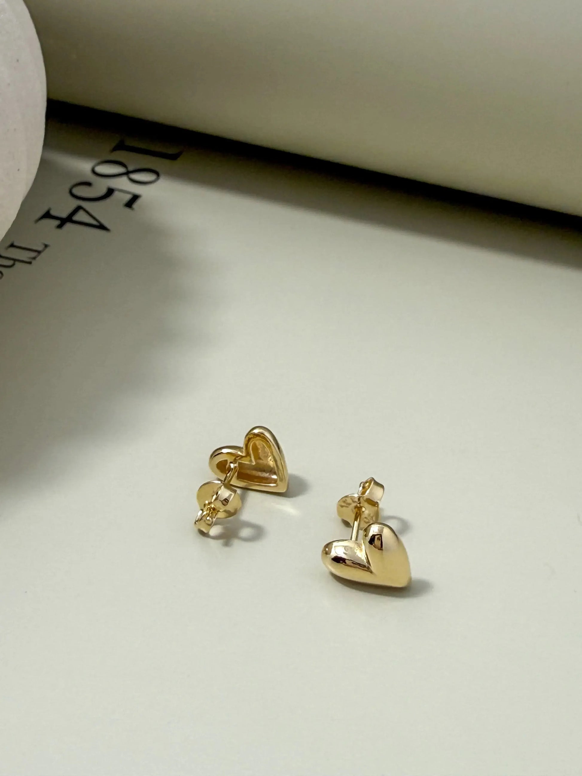 Velani Jewelry My Heart Stud Earrings