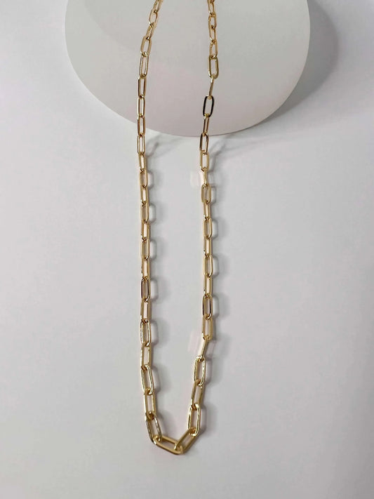 Velani Jewelry Paperclip Necklace