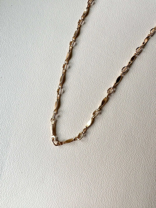Velani Jewelry Shaped Dainty Bar Necklace
