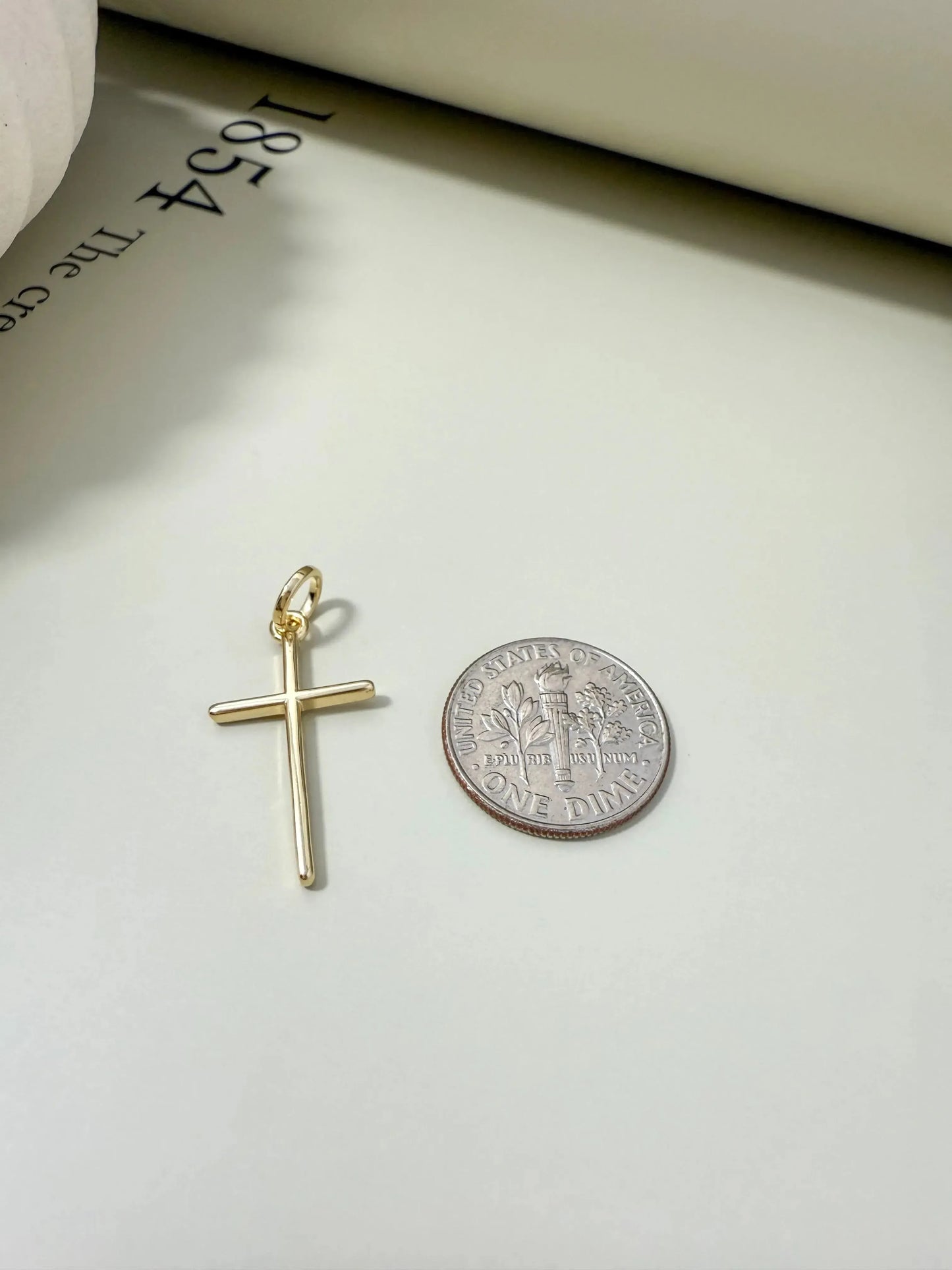 Velani Jewelry Simple Cross Pendant