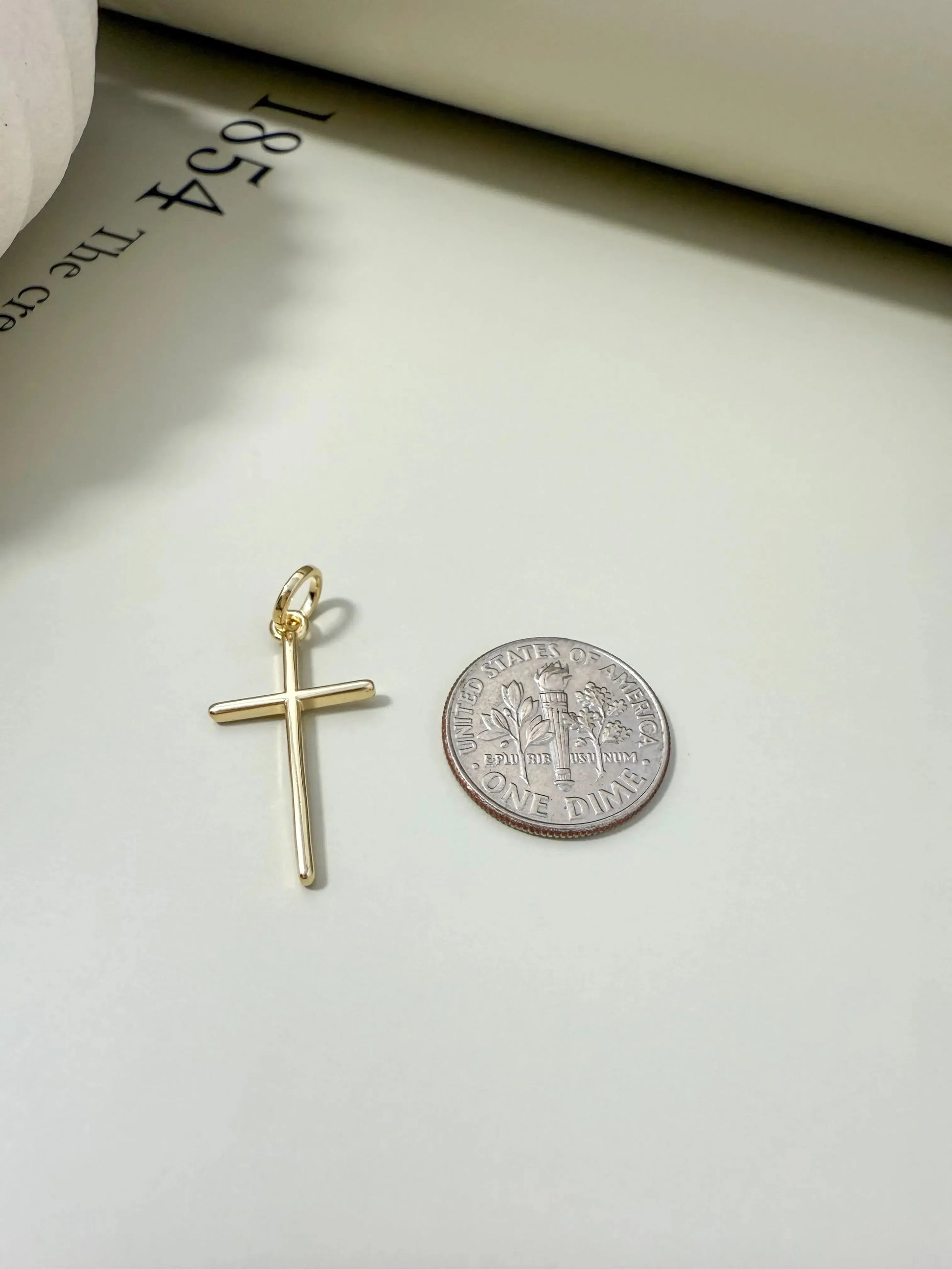 Velani Jewelry Simple Cross Pendant