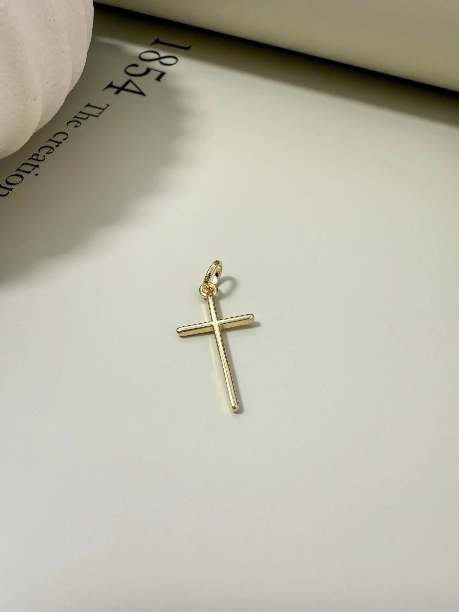 Velani Jewelry Simple Cross Pendant