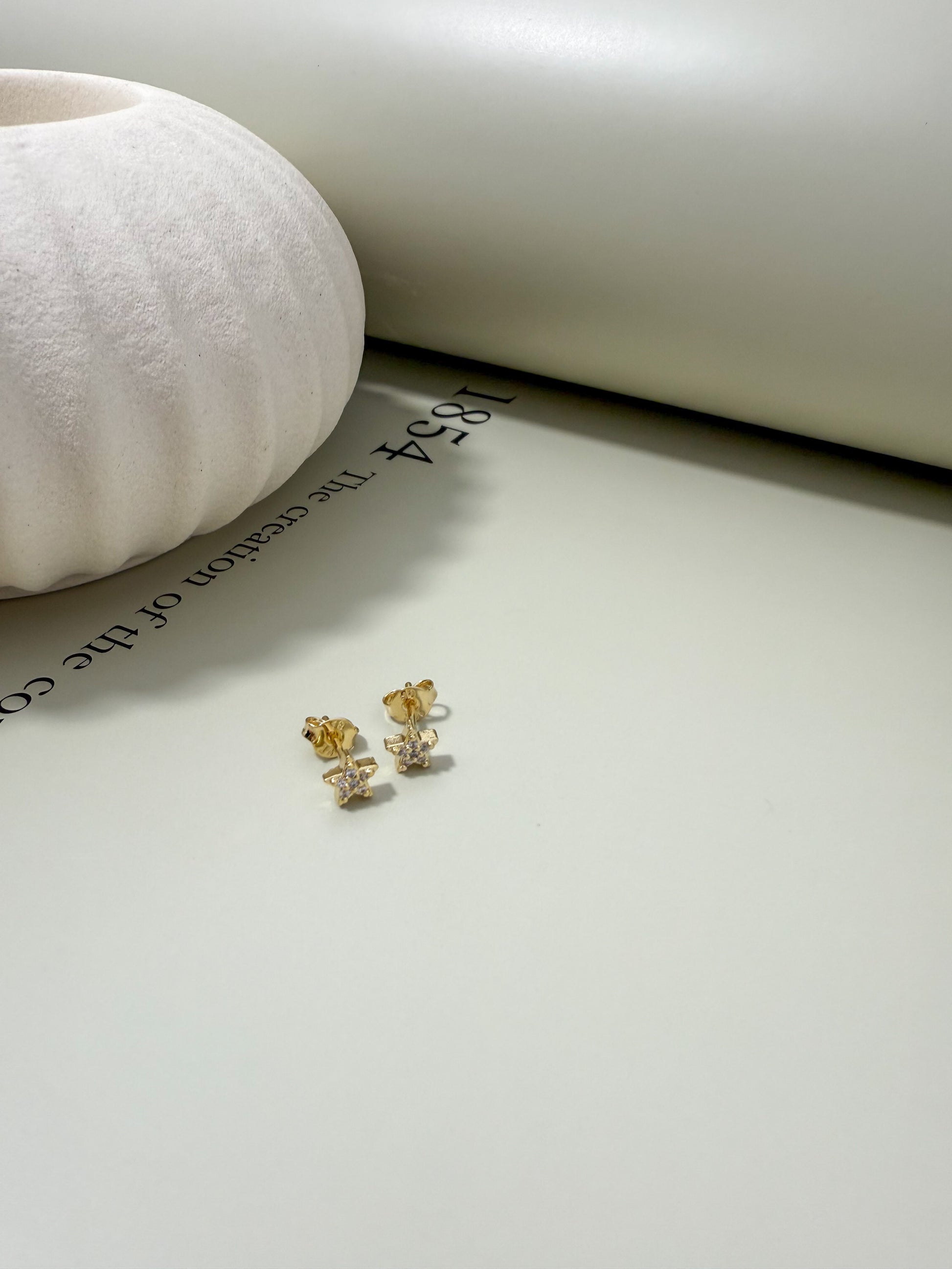 Velani Jewelry Star Stud Earrings