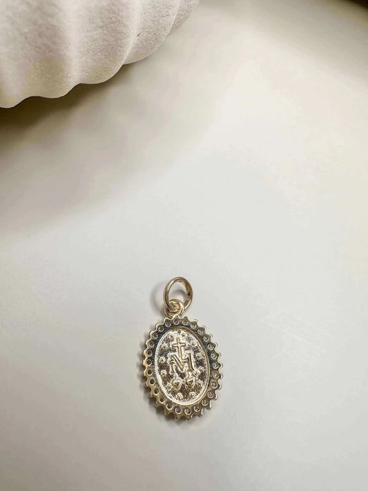 Velani Lady of Grace Elegant Pendant with CZ