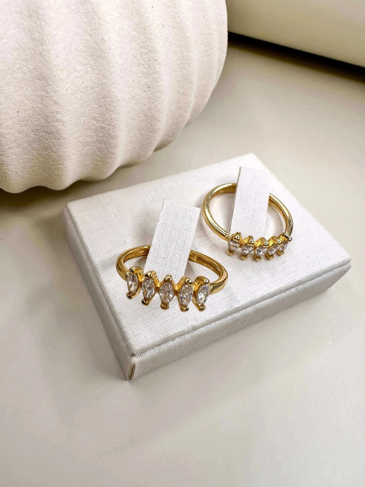 Velani Luxe Marquise CZ Ring