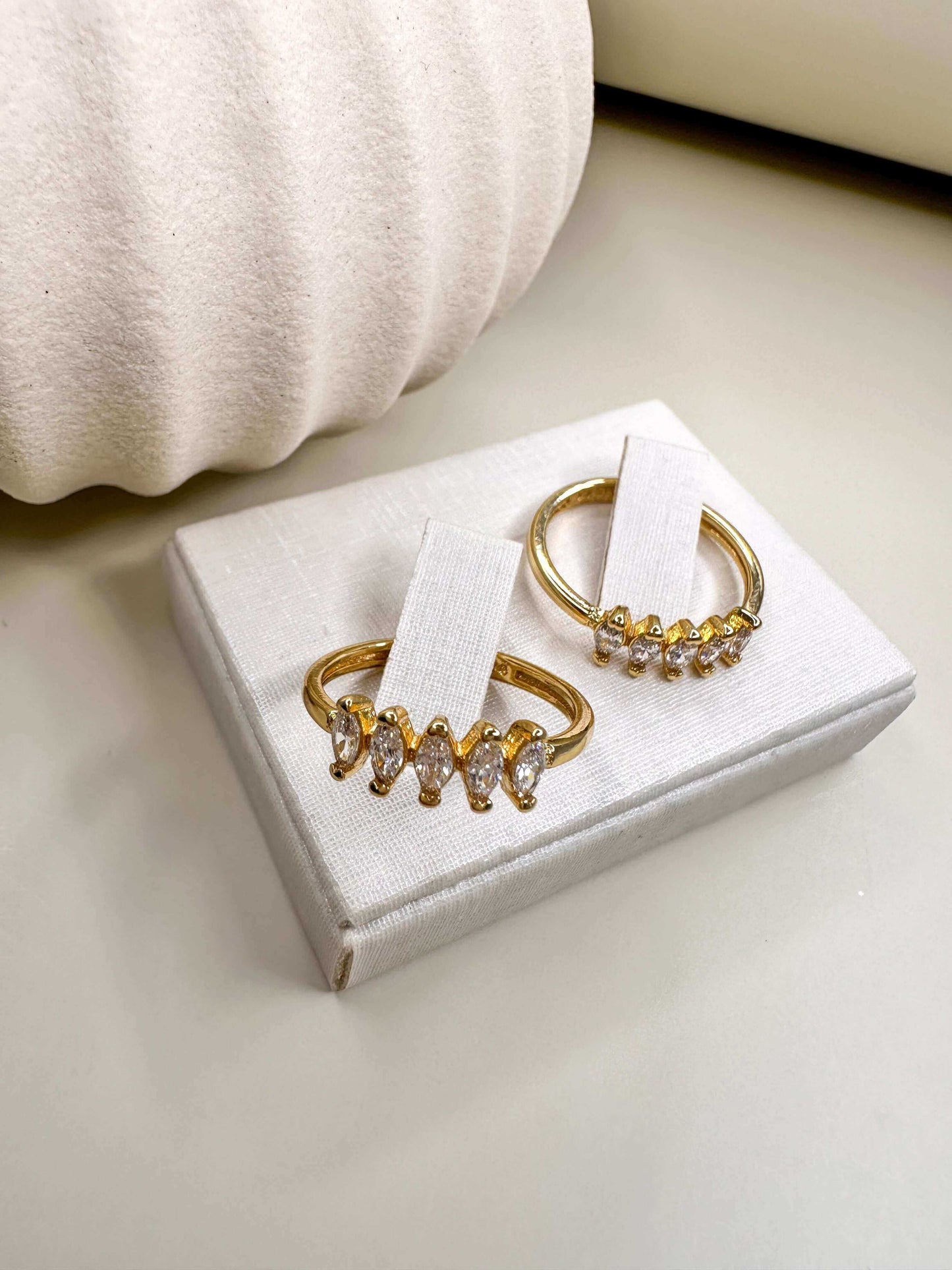 Velani Luxe Marquise CZ Ring