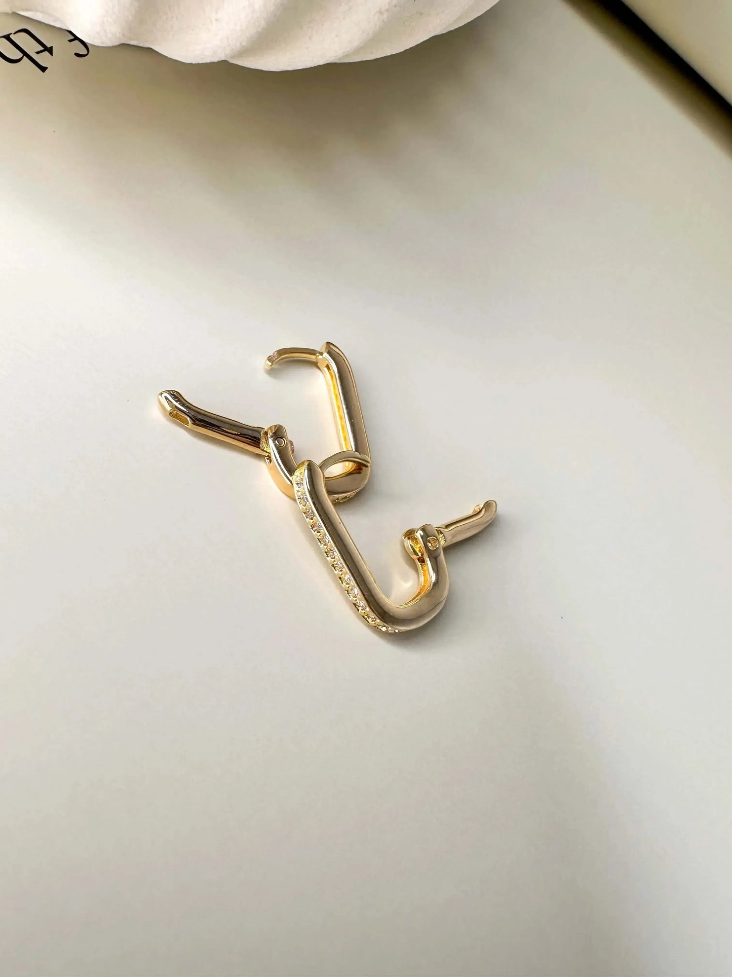 Velani Rectangle Clicker Earrings