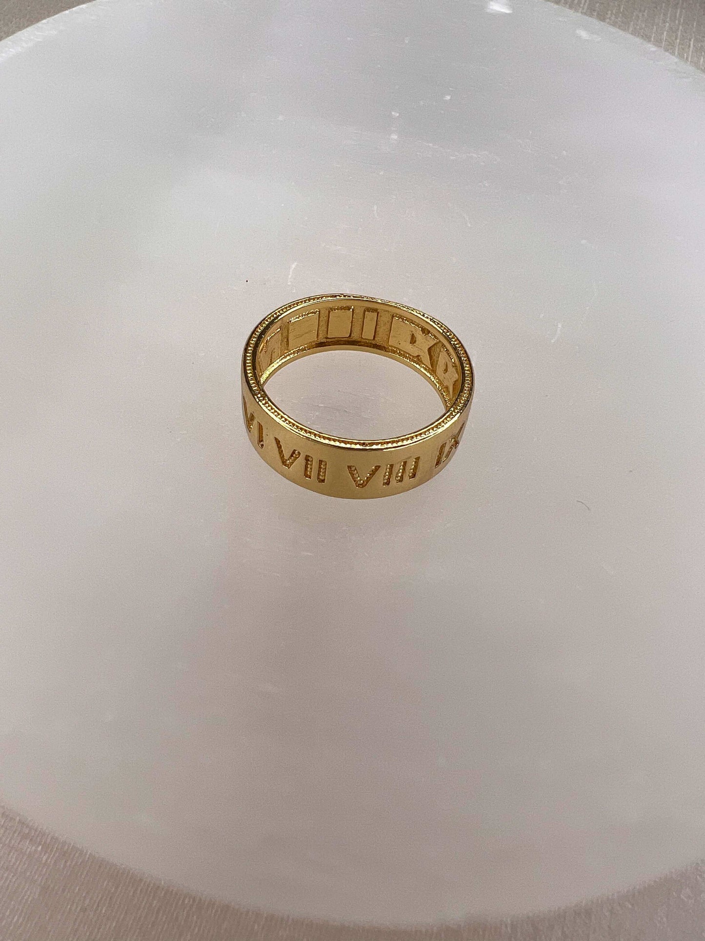 Velani Roman Numeral Ring