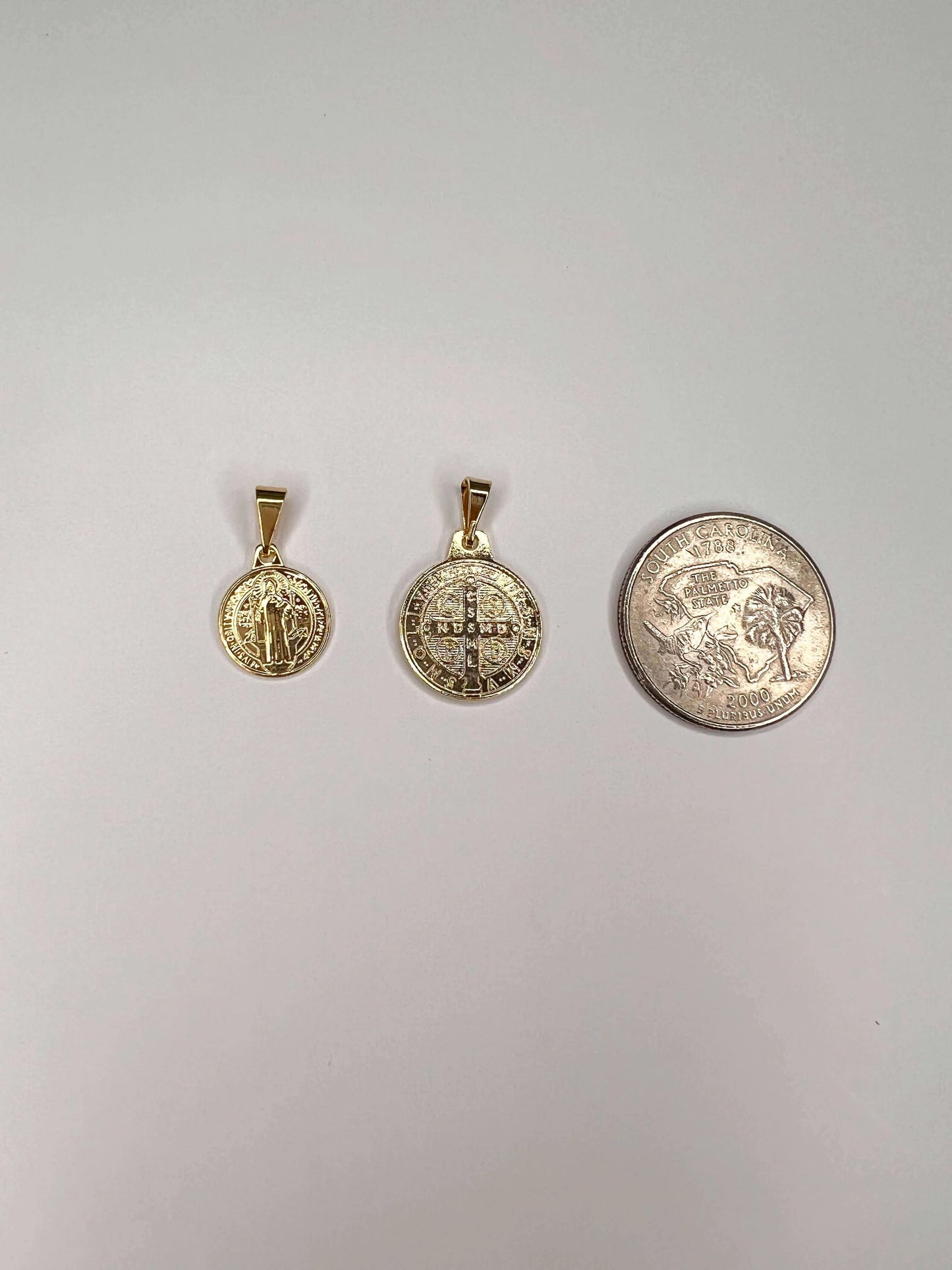 Velani Saint Benedict Coin Pendant