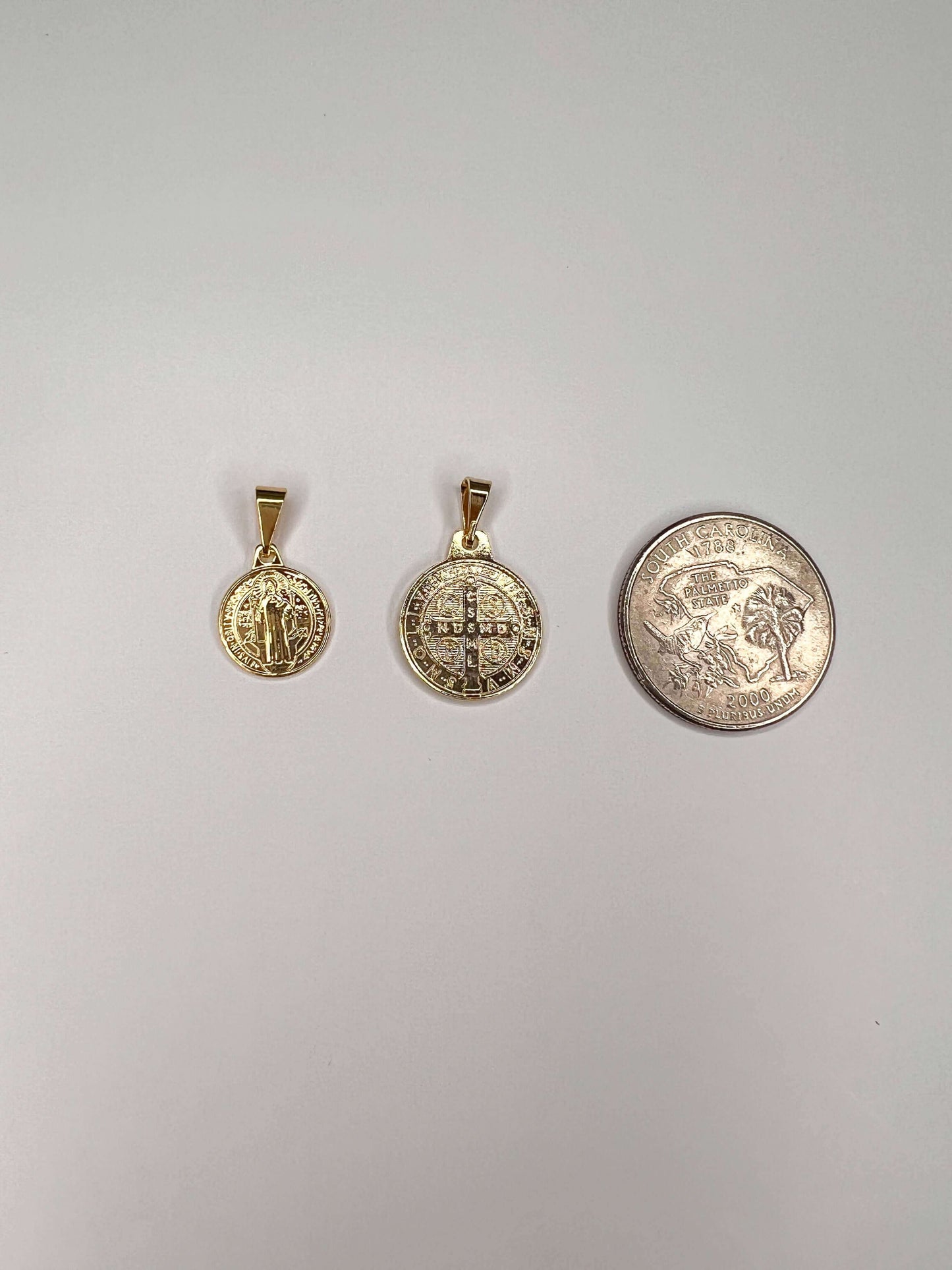 Velani Saint Benedict Coin Pendant