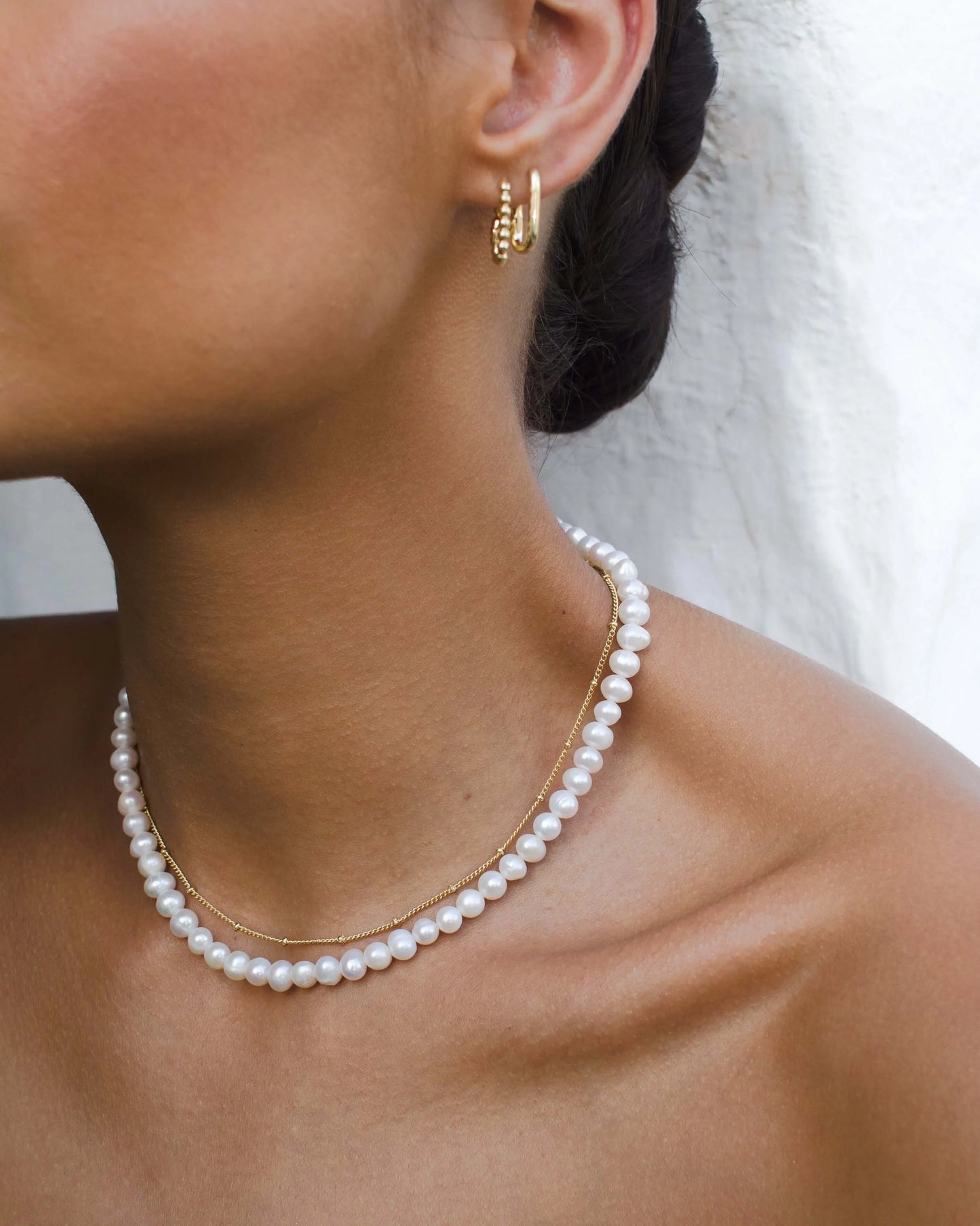 Velani Spaced Beaded Necklace