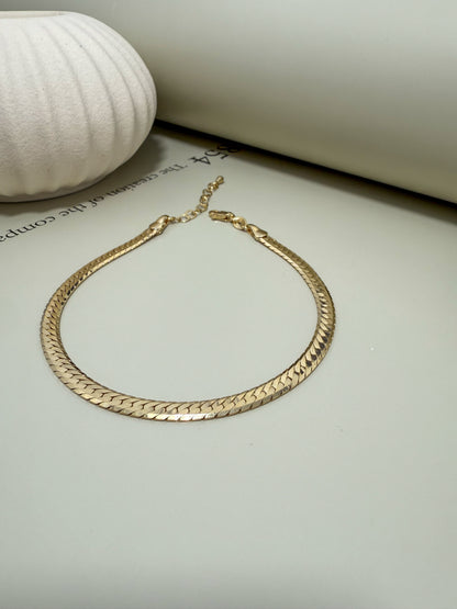 Velani Jewelry Diamond Cut Herringbone Anklet