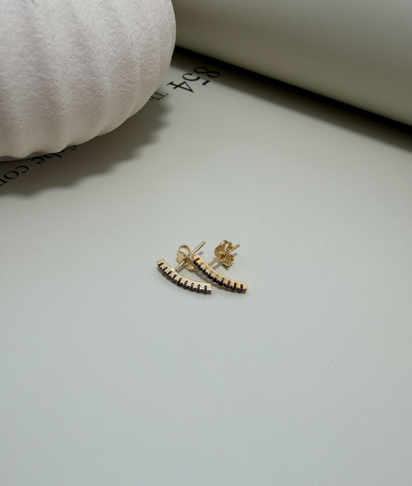 Velani Jewelry Fine CZ Elegance Stud Earrings