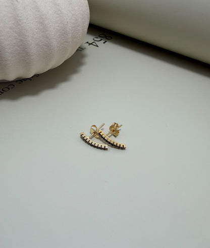 Velani Jewelry Fine CZ Elegance Stud Earrings