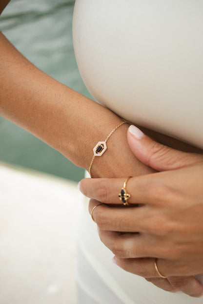 Velani Jewelry Monaco Pavé & Baguette CZ Bracelet