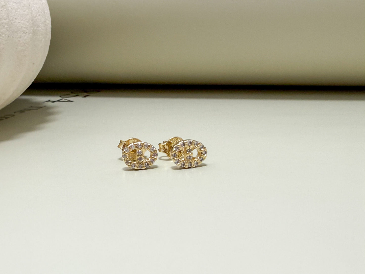 Velani Jewelry Mariner Pavé Stud Earrings
