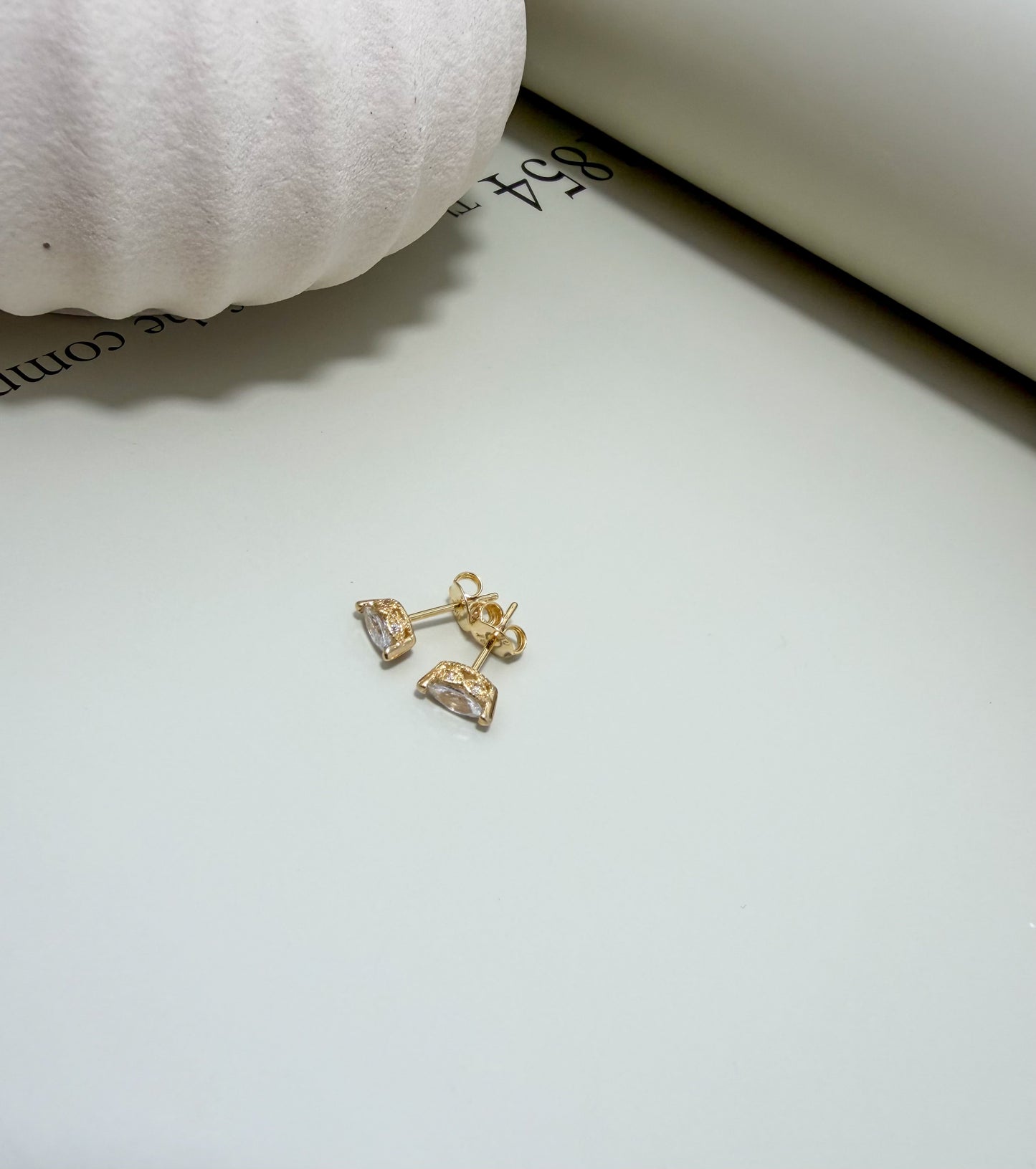 Velani Jewelry Classic Marquise Stud Earrings